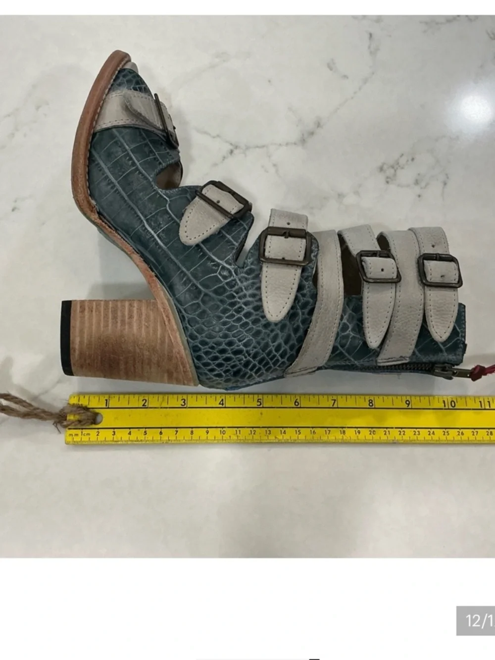 Freebird BOND 6 Turquoise croco *RARE* - Picture 2 of 11